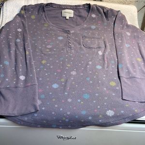 Victoria’s Secret Snowflake Pajama Set